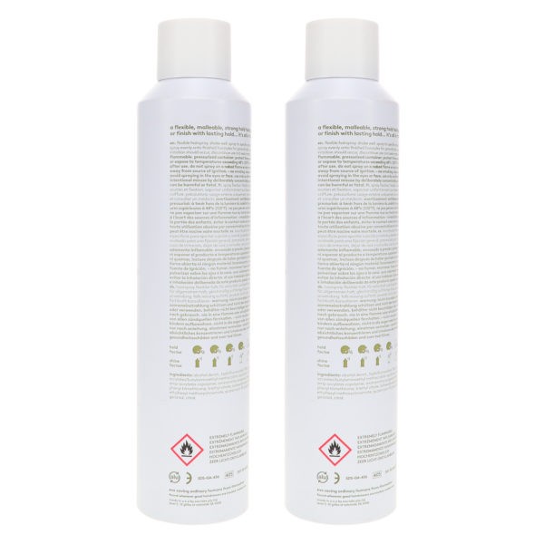 EVO Miss Malleable Flexible Hairspray 9 oz 2 Pack