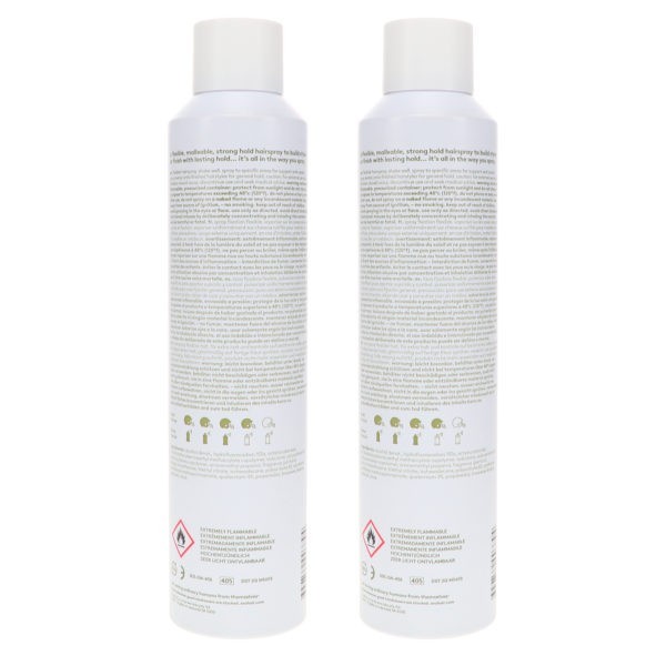 EVO Miss Malleable Flexible Hairspray 9 oz 2 Pack
