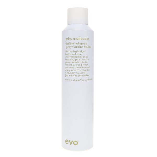 EVO Miss Malleable Flexible Hairspray 9 oz 2 Pack