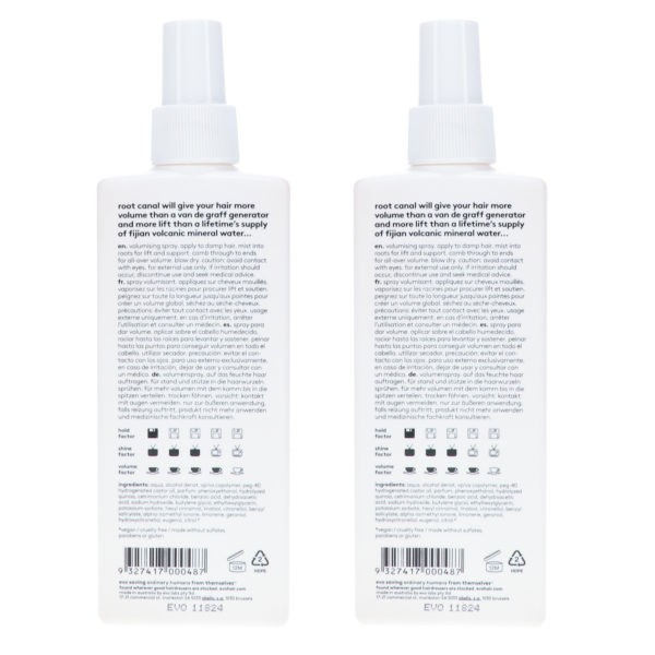 EVO Root Canal Volumising Spray 6.8 oz 2 Pack