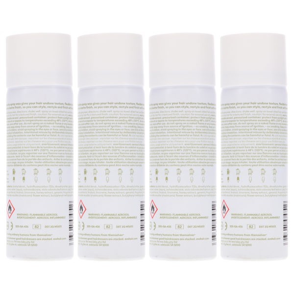 EVO Shebang-a-bang Dry Spray Wax 1.5 oz 4 Pack