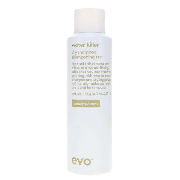 EVO Water Killer Dry Shampoo Brunette 4.3 oz 2 Pack