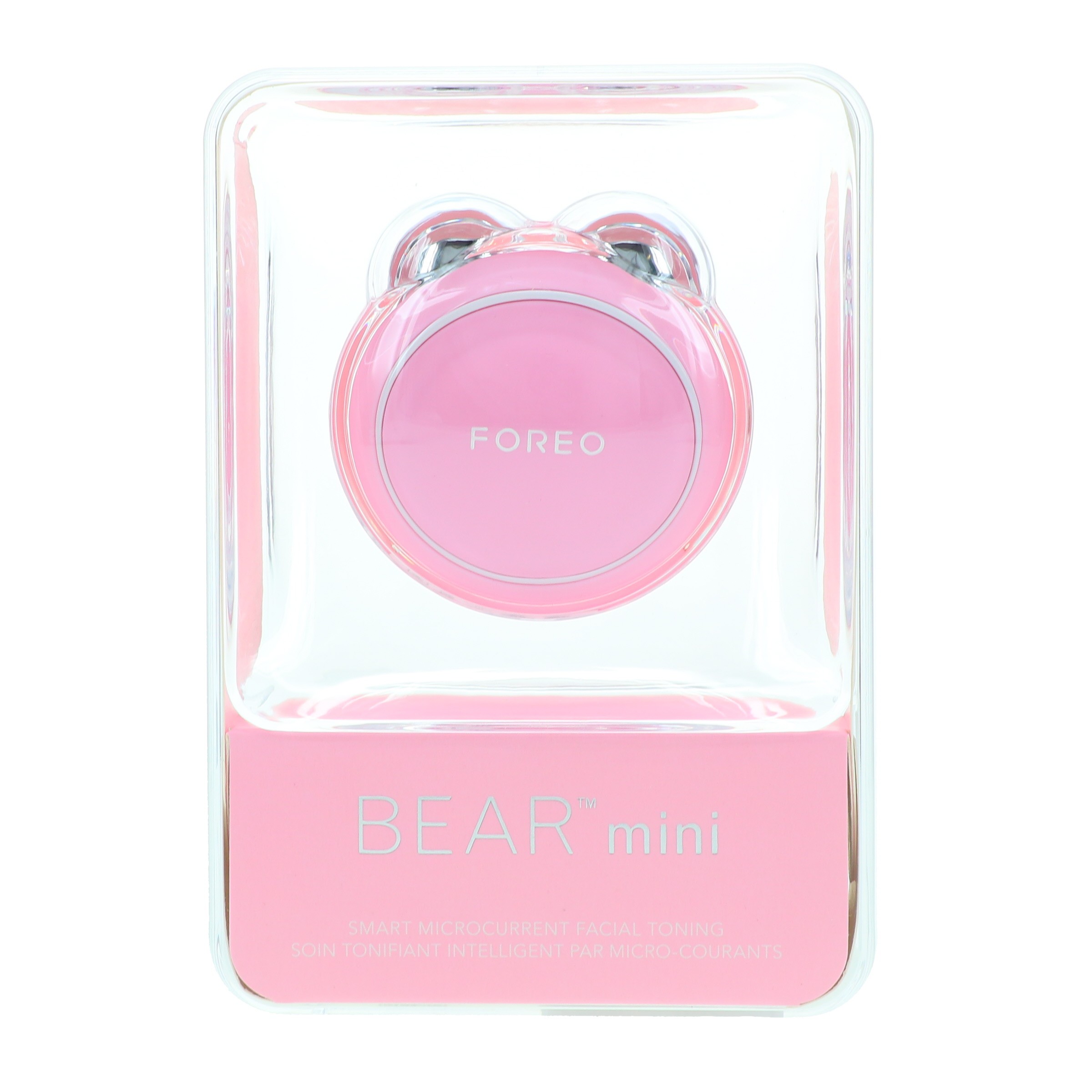 FOREO BEAR Mini Facial Toning Device Pearl Pink ~ Beauty Roulette