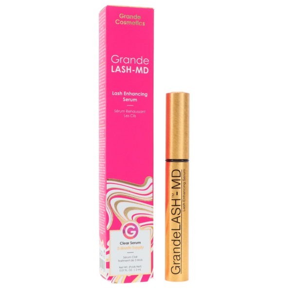 Grandelash Grandebrow Enhancing Serum 0.1 oz & MD Serum Lash Enhancing 0.07 oz Combo Pack