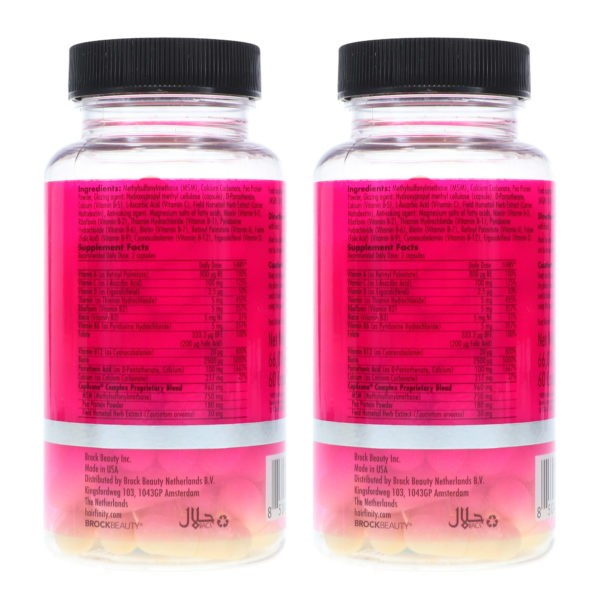 HAIRFINITY Healthy Hair Vitamins 60CT - 2 Pack