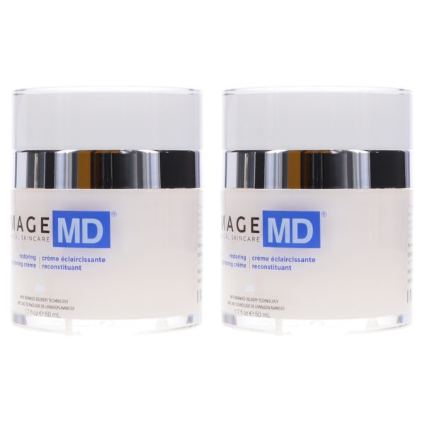 IMAGE Skincare MD Restoring Brightening Creme with ADT Technology 1.7 oz 2 Pack