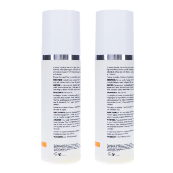 IMAGE Skincare Vital C Hydrating Facial Cleanser 6 oz 2 Pack