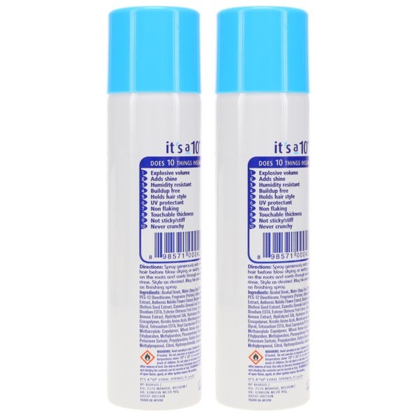 It's a 10 Miracle Blowdry Volumizer 6 oz 2 Pack