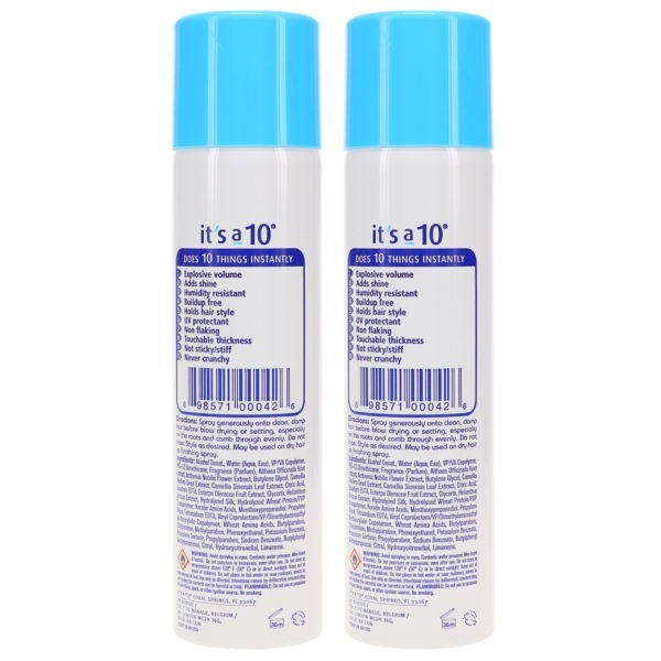 It's a 10 Miracle Blowdry Volumizer 6 oz 2 Pack