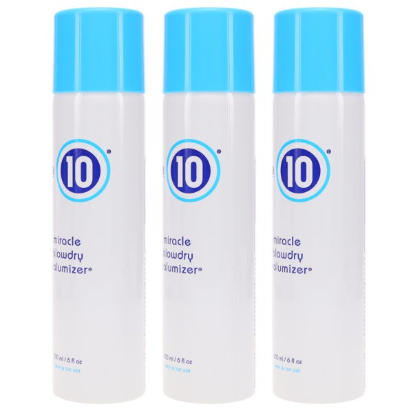 It's a 10 Miracle Blowdry Volumizer 6 oz 3 Pack