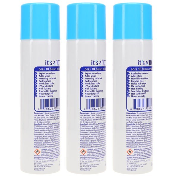 It's a 10 Miracle Blowdry Volumizer 6 oz 3 Pack