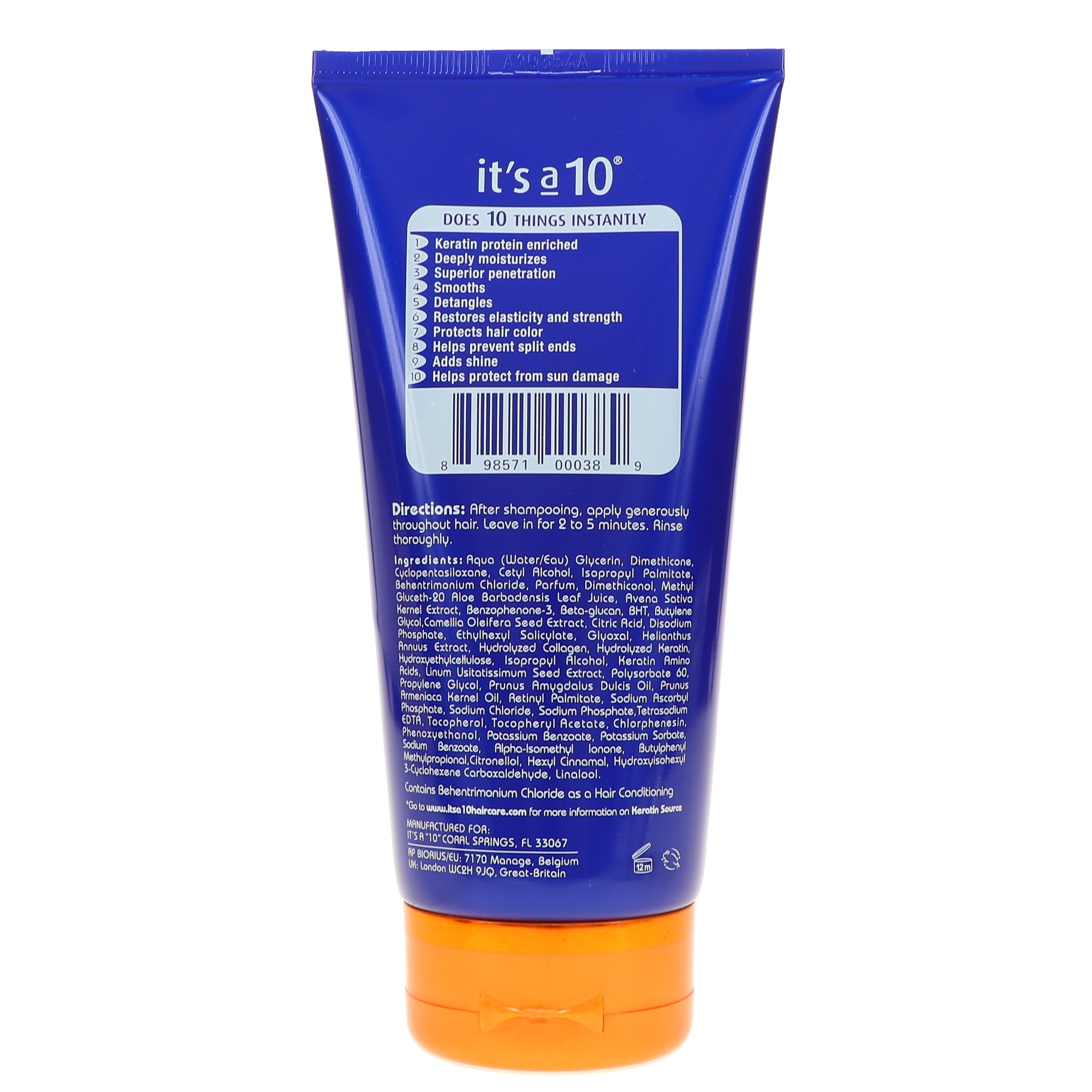 It's a 10 Miracle Deep Conditioner Plus Keratin 5 oz