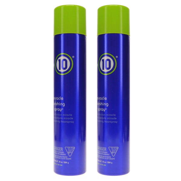 It's a 10 Miracle Finishing Spray 10 oz 2 Pack