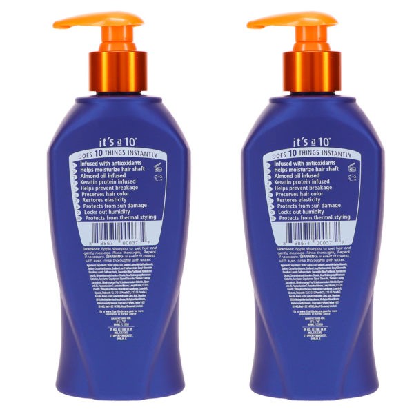 It's a 10 Miracle Shampoo Plus Keratin Sulfate Free 10 oz 2 Pack