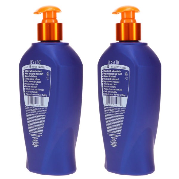 It's a 10 Miracle Shampoo Plus Keratin Sulfate Free 10 oz 2 Pack