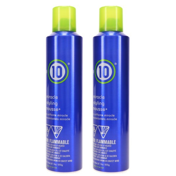 It's a 10 Miracle Styling Mousse 9 oz 2 Pack