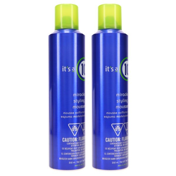 It's a 10 Miracle Styling Mousse 9 oz 2 Pack