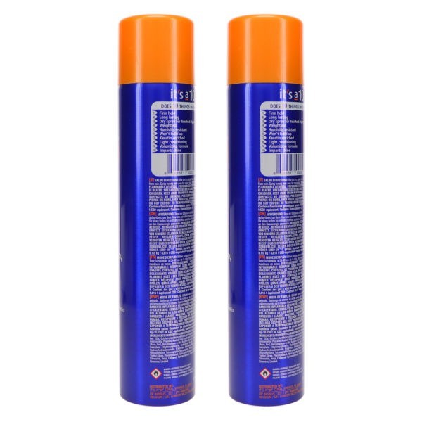 It's a 10 Super Hold Finish Spray Plus Keratin 10 oz 2 Pack