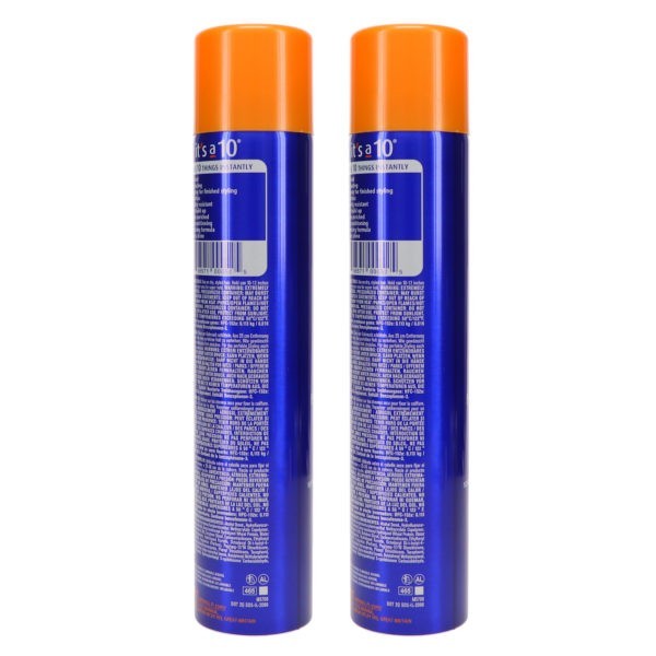 It's a 10 Super Hold Finish Spray Plus Keratin 10 oz 2 Pack