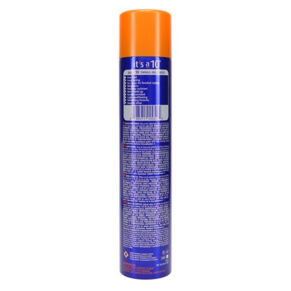 It's a 10 Super Hold Finish Spray Plus Keratin 10 oz 2 Pack