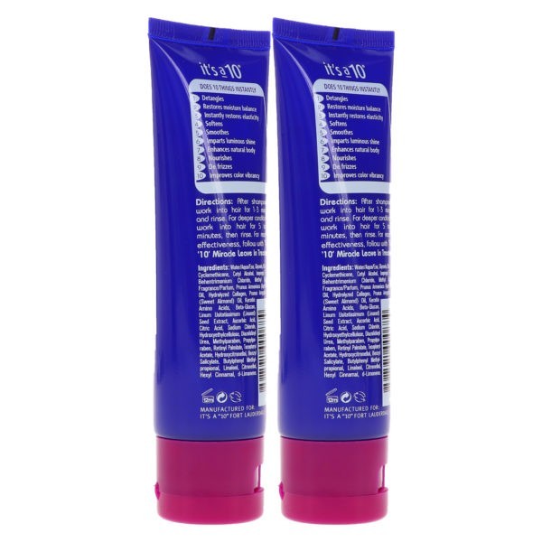 It's a 10 Miracle Hair Mask 2 oz 2 Pack