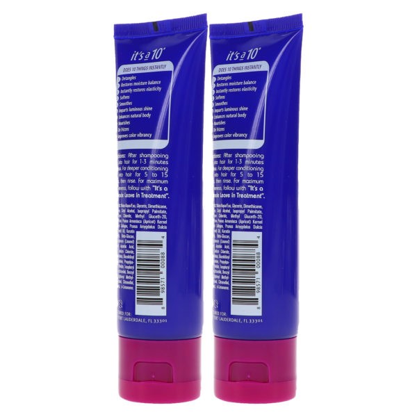 It's a 10 Miracle Hair Mask 2 oz 2 Pack