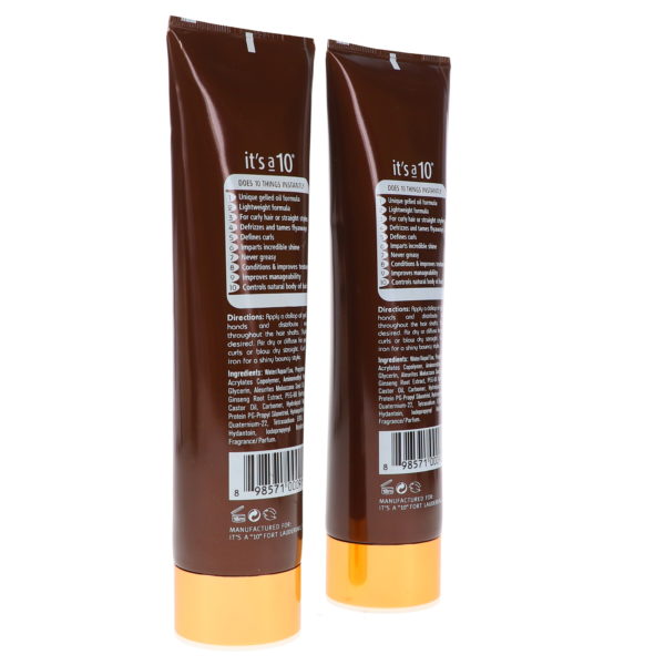 It's a 10 Miracle Defrizzing Gel 5 oz 2 Pack