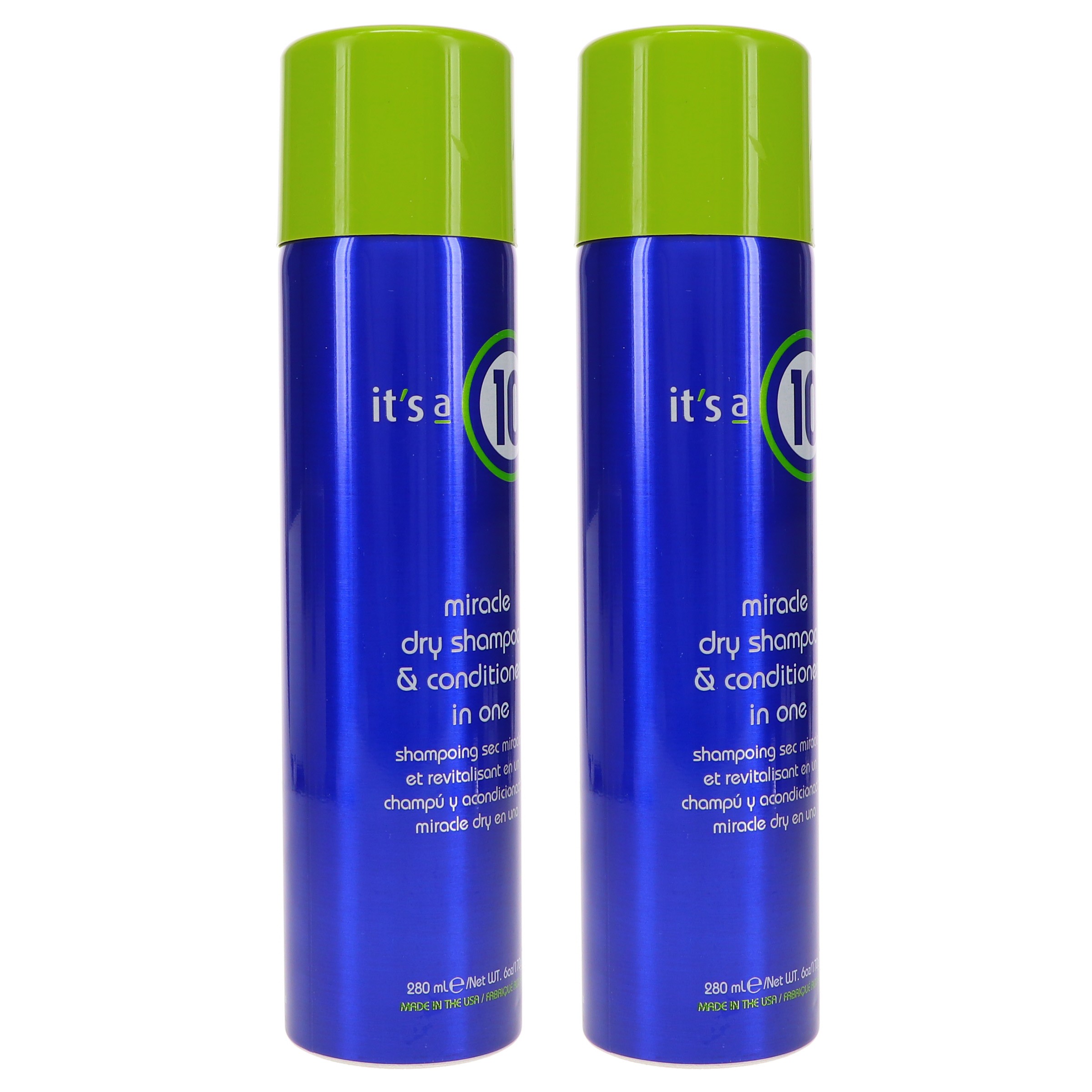It's a 10 Miracle Dry Shampoo Conditioner In One 6 oz 2 Pack
