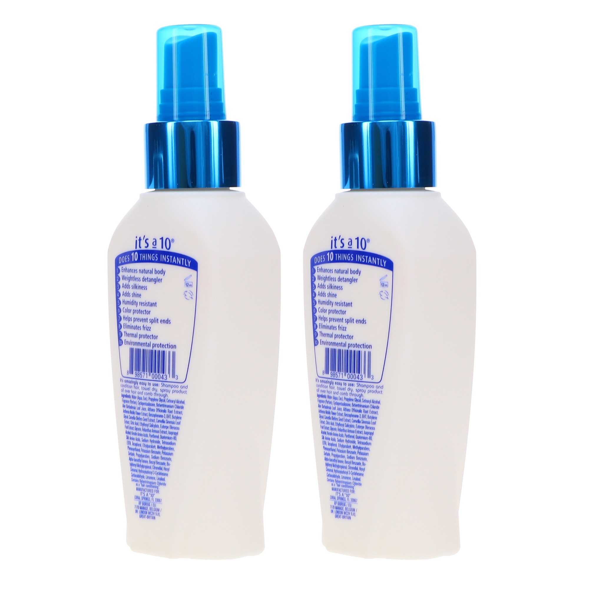 It's a 10 Miracle W Leave-In Lite 4 oz 2 Pack