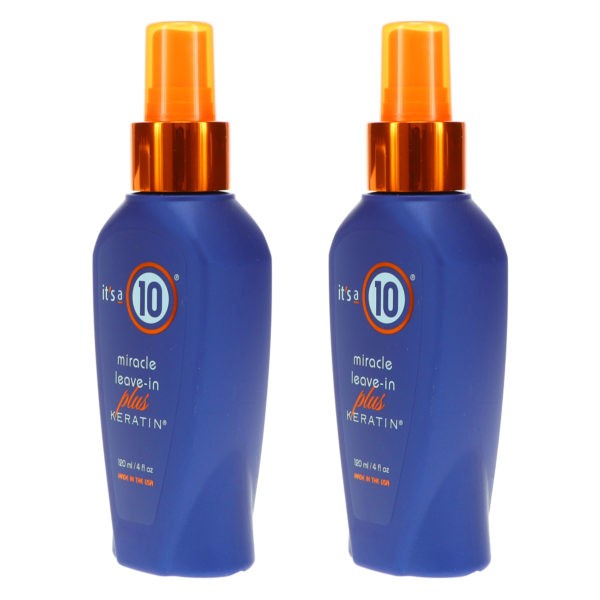 It's a 10 Miracle Leave-In Plus Keratin 4 oz 2 Pack