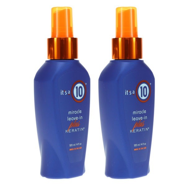 It's a 10 Miracle Leave-In Plus Keratin 4 oz 2 Pack