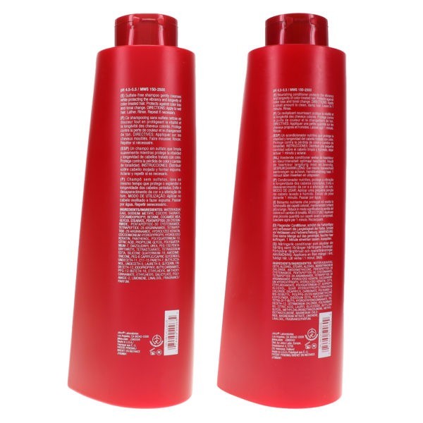 Joico Color Endure Shampoo 33.8 oz & Color Endure Conditioner 33.8 oz Combo Pack