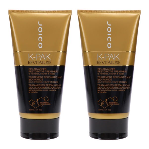 Joico K-Pak Revitaluxe Bio-Advanced Restorative Treatment 5.1 oz 2 Pack