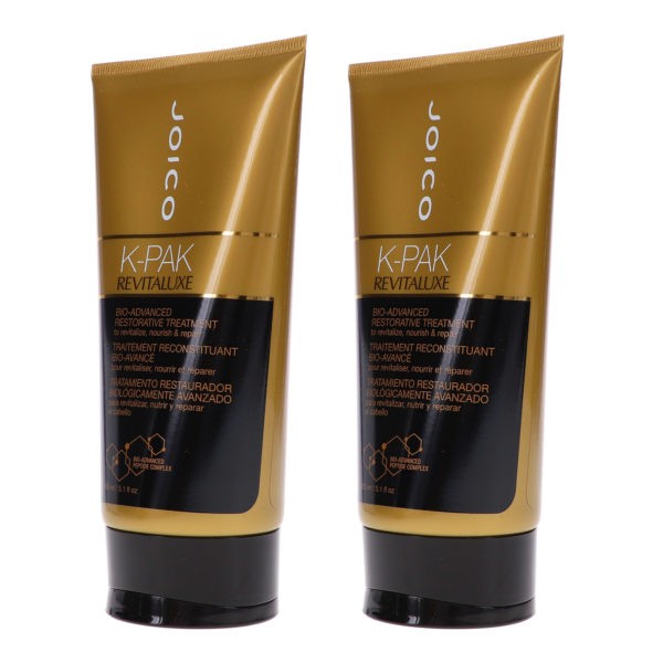 Joico K-Pak Revitaluxe Bio-Advanced Restorative Treatment 5.1 oz 2 Pack