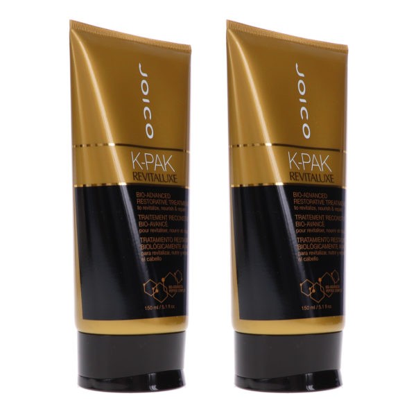 Joico K-Pak Revitaluxe Bio-Advanced Restorative Treatment 5.1 oz 2 Pack