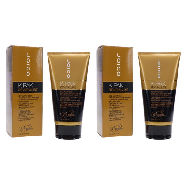 Joico K-Pak Revitaluxe Bio-Advanced Restorative Treatment 5.1 oz 2 Pack