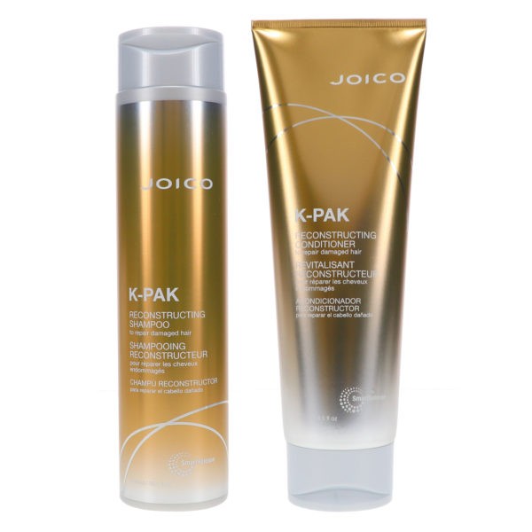 Joico K-PAK Shampoo to Repair Damage 10.1 oz & Conditioner to Repair Damage 8.5 oz Combo Pack