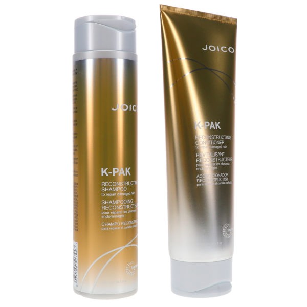 Joico K-PAK Shampoo to Repair Damage 10.1 oz & Conditioner to Repair Damage 8.5 oz Combo Pack