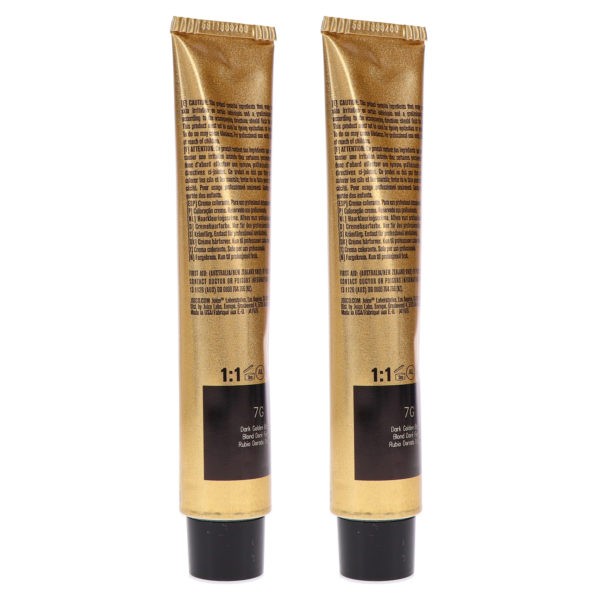 Joico Vero K-Pak 7G Dark Golden Blonde 2.5 oz 2 Pack