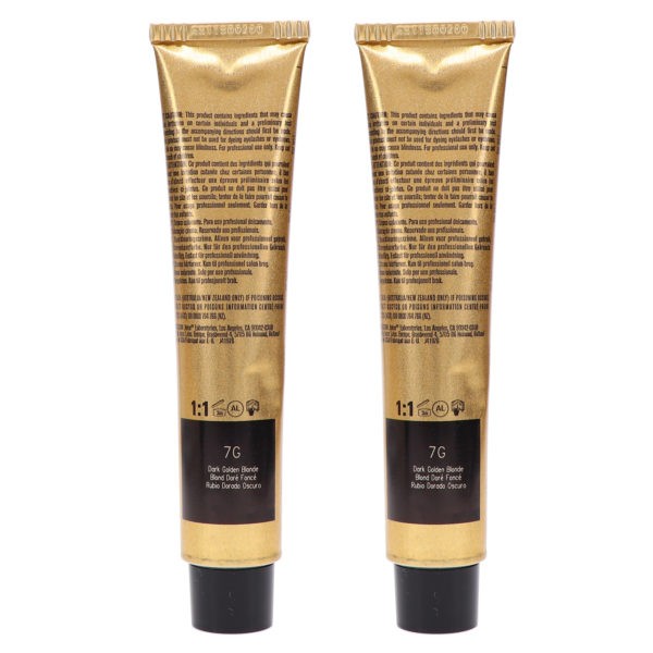 Joico Vero K-Pak 7G Dark Golden Blonde 2.5 oz 2 Pack