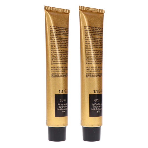 Joico Vero K-Pak Color Age Defy 6CG+ Light Copper Golden Brown 2.5 oz 2 Pack