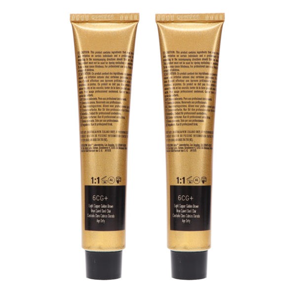 Joico Vero K-Pak Color Age Defy 6CG+ Light Copper Golden Brown 2.5 oz 2 Pack