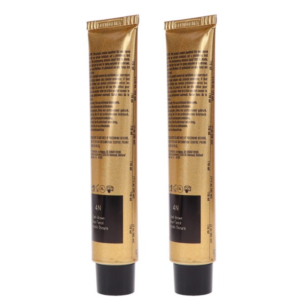 Joico Vero K-Pak Hair Color 4N Dark Brown 2.5 oz 2 Pack