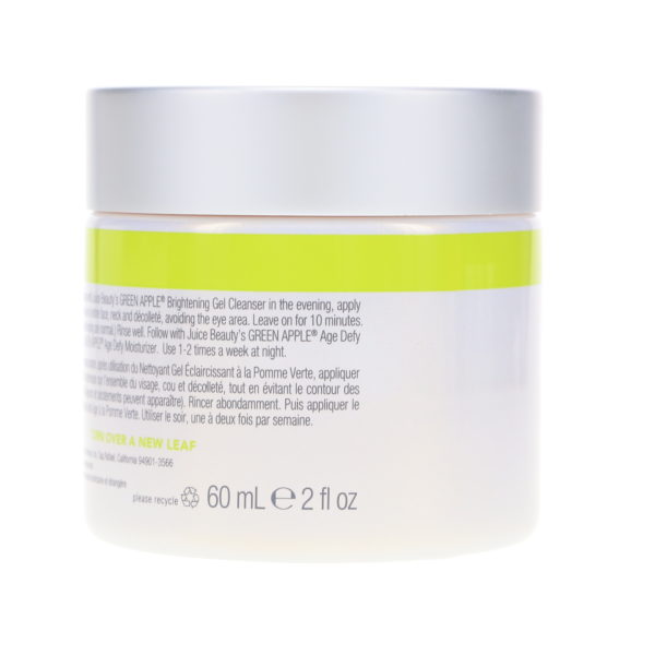 Juice Beauty GREEN APPLE Peel Full Strength Exfoliating Mask 2 oz