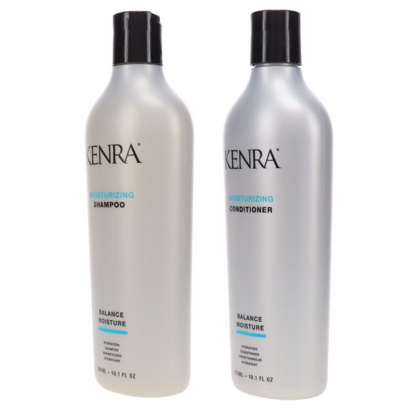 Kenra Moisturizing Shampoo 10.1 oz & Moisturizing Conditioner 10.1 oz Combo Pack