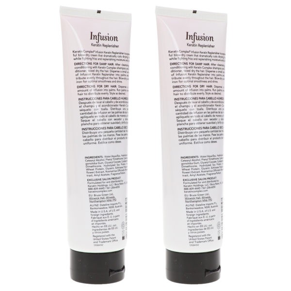 Keratin Complex Infusion Therapy Keratin Replenisher 4 oz 2 Pack