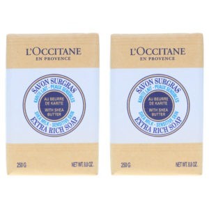 L'Occitane Shea Milk Bar Soap 8.8 oz 2 Pack