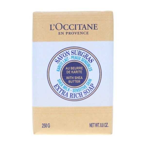 L'Occitane Shea Milk Bar Soap 8.8 oz 2 Pack