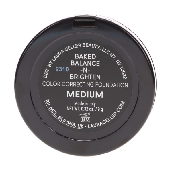 Laura Geller Baked Balance-N-Brighten Color Correcting Foundation Medium 0.16 oz