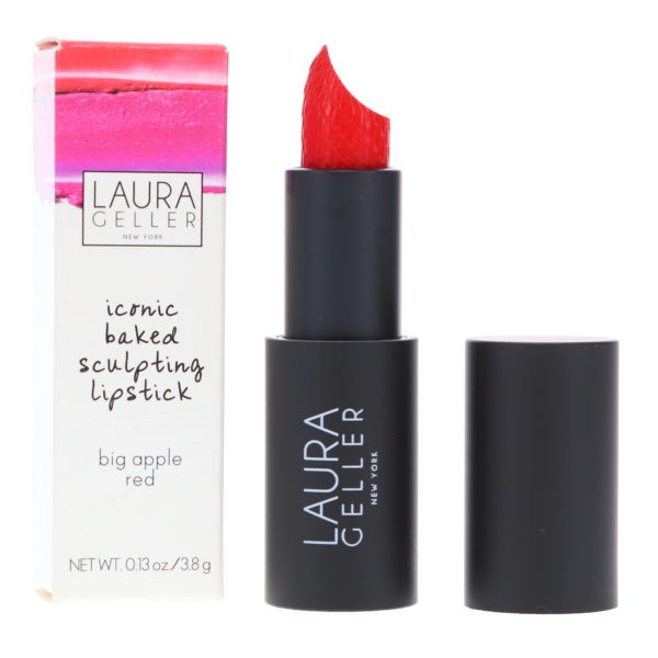 Laura Geller Iconic Baked Sculpting Lipstick Big Apple Red 0.13 oz